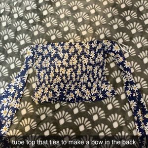 tie around tube top